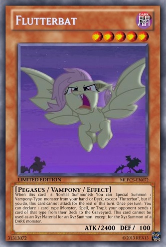 Flutterbat (MLP): Yu-Gi-Oh! Card