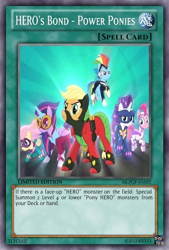 Hero S Bond Power Ponies Mlp Yu Gi Oh Card By Poppixierex On Deviantart Hero S Bond Power Ponies Mlp Yu Gi Oh Card By Poppixierex On Deviantart