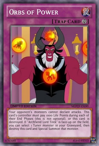 Orbs of Power (MLP): Yu-Gi-Oh! Card