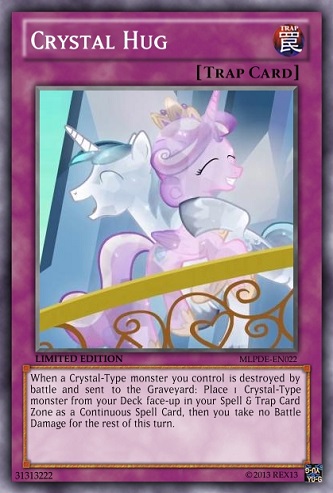 Crystal Hug (MLP): Yu-Gi-Oh! Card