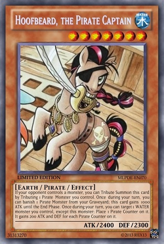 Hoofbeard (MLP): Yu-Gi-Oh! Card