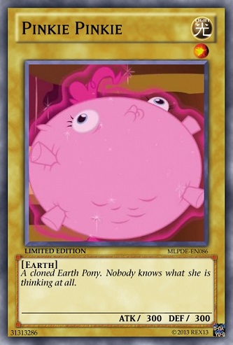 Pinkie Pinkie (MLP): Yu-Gi-Oh! Card