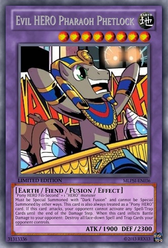 Evil HERO Pharaoh Phetlock (MLP): Yu-Gi-Oh! Card