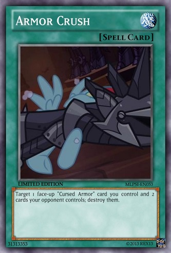 Armor Crush (MLP): Yu-Gi-Oh! Card