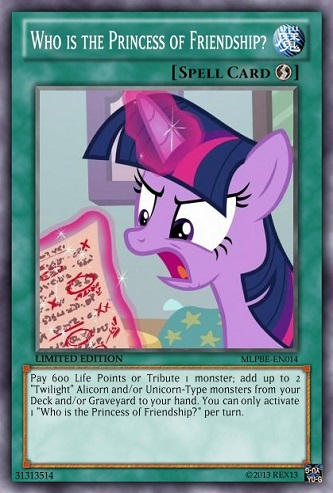 mlp yugioh deck Updated My Little Pony Yugioh Deck Profile (September 2013 banlist)