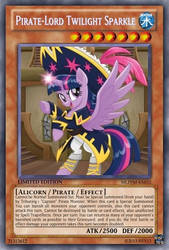 Pirate-Lord Twilight Sparkle (MLP): Yu-Gi-Oh! Card by PopPixieRex