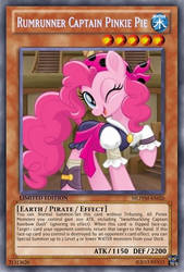 Rumrunner Pinkie Pie (MLP): Yu-Gi-Oh! Card by PopPixieRex