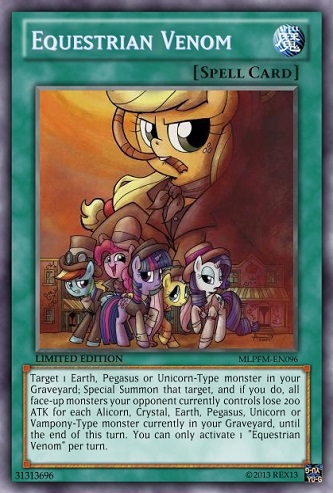 mlp yugioh deck My Little Pony Card Set (First Release: Elements of Harmony) - Casual Cards