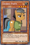 Quibble Pants (MLP): Yu-Gi-Oh! Card by PopPixieRex