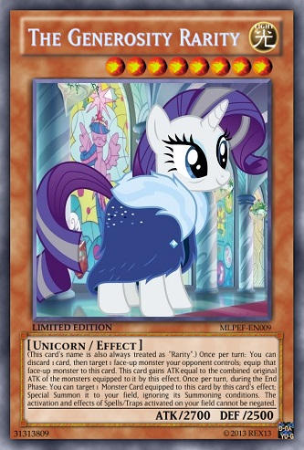 Future Rarity (MLP): Yu-Gi-Oh! Card by PopPixieRex on DeviantArt