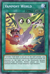 Vampony World (MLP): Yu-Gi-Oh! Card