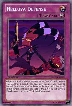 Helluva Defense (Helluva Boss): Yu-Gi-Oh! Card