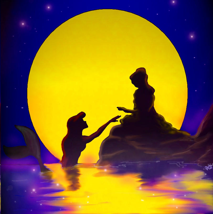 Commission Belle And Ariel By Sjwolfson On DeviantArt commission-belle-and-ariel-by-sjwolfson-on-deviantart