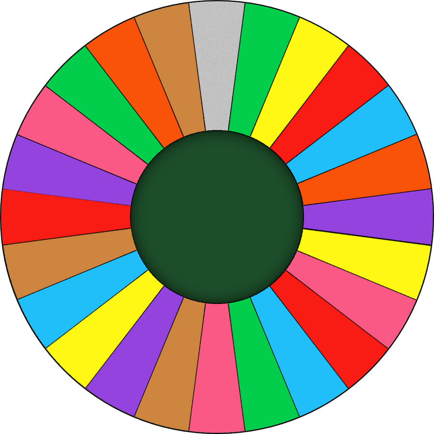 Computer Disc Full Colour Wheel WOF Full Color Wheel by monosatas on DeviantArt