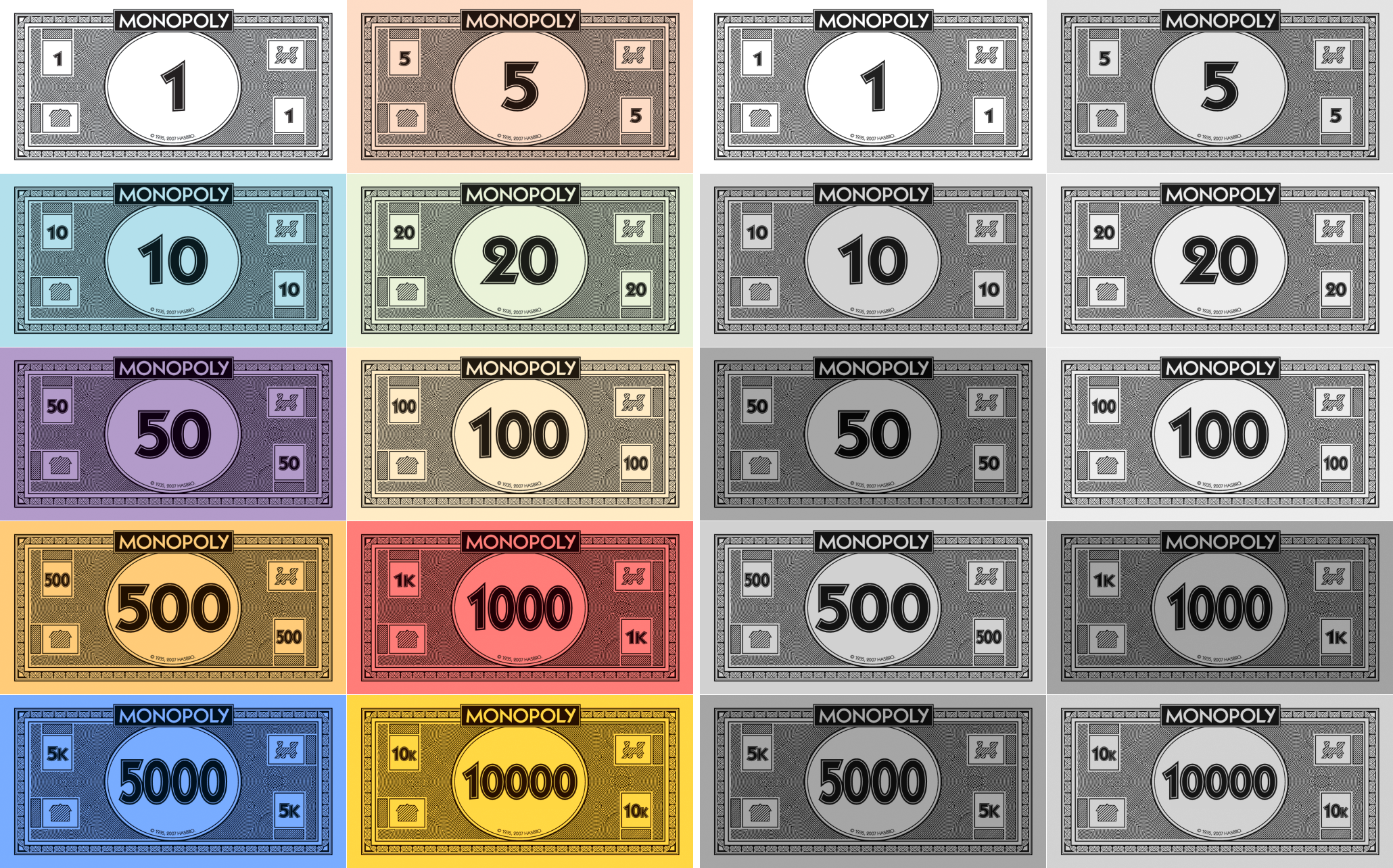 monopoly money packmonosatas on deviantart