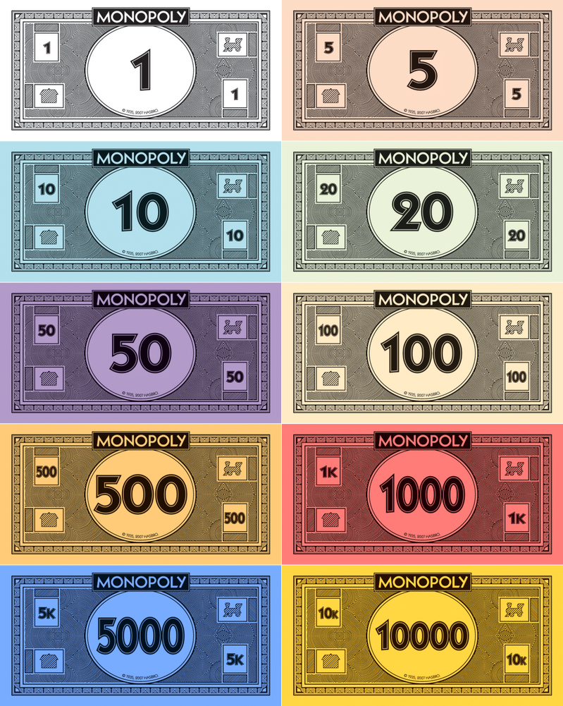 Monopoly Money Pack by monosatas on DeviantArt Monopoly Money Pack by monosatas on DeviantArt