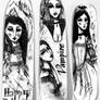 Hallowe'en bookmarks