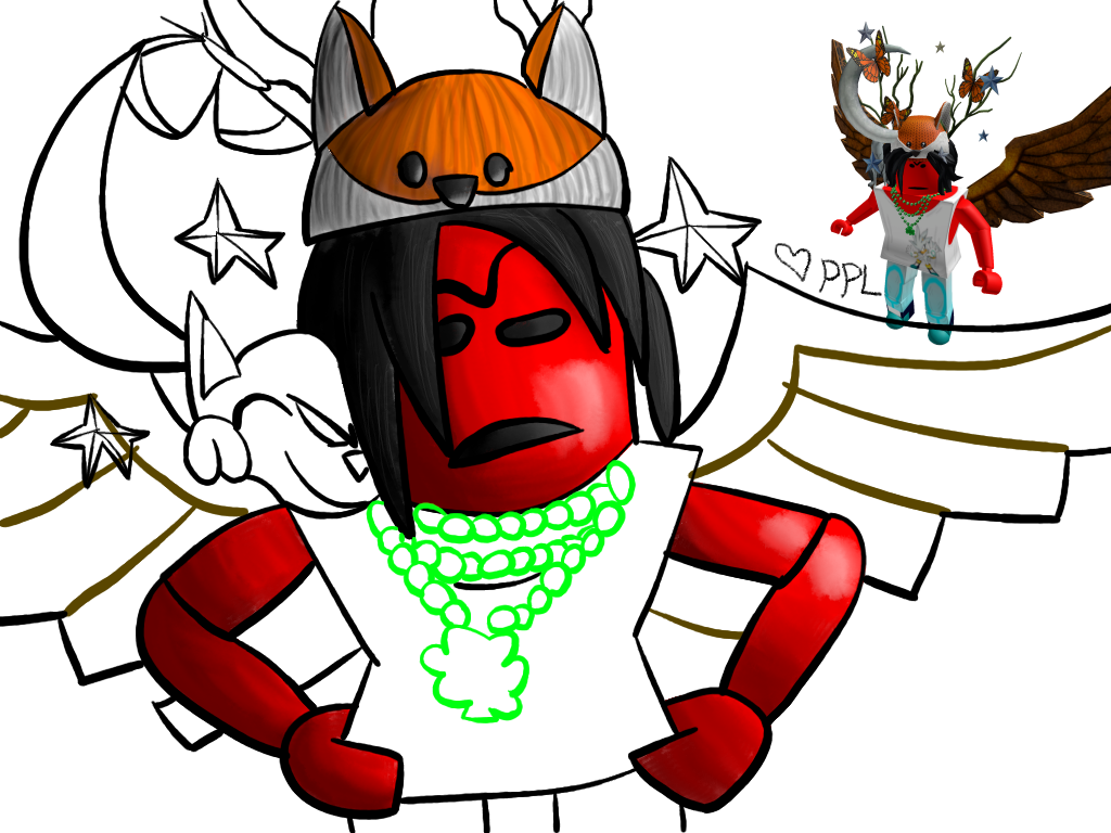 draw your roblox avatar or your oc