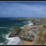 Overlooking Bedruthan Steps