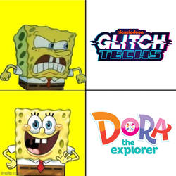 SpongeBob Hate Glitch Techs Like Dora the Explorer