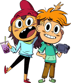 Lily Pak and Jack Wylde - Png