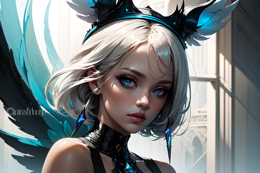 Blue magic by MissFidonyo on DeviantArt