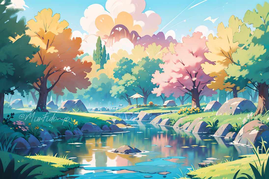 Background art by MissFidonyo on DeviantArt