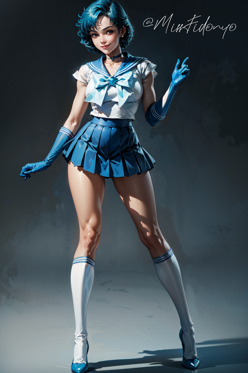 Ami Mizuno Sailor Mercury Sailor Moon by MissFidonyo on DeviantArt
