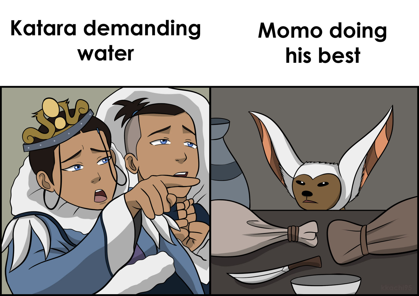 Momo Avatar memes - Momo là một nhân vật khách mời trong thế giới Avatar và được yêu thích không kém ông bố Aang. Hãy cùng nhau thưởng thức những hình ảnh meme đầy sáng tạo và hài hước liên quan đến cô bé Momo nhé.