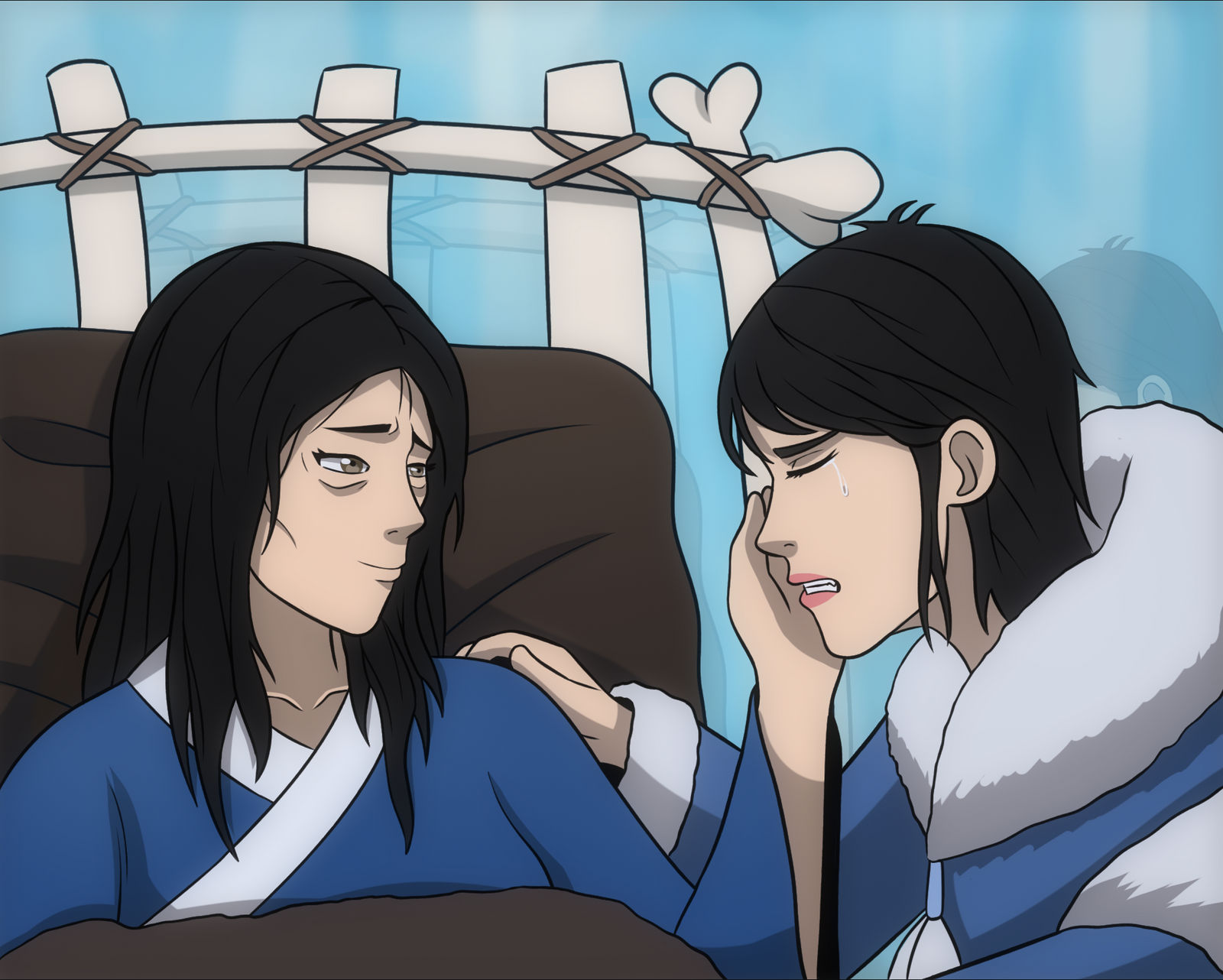 Rangi and Hei-Ran at the North Pole by kkachi95 on DeviantArt