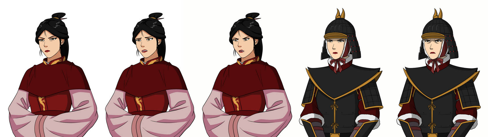 Hei-Ran Expressions | The Rise of Kyoshi by kkachi95 on DeviantArt
