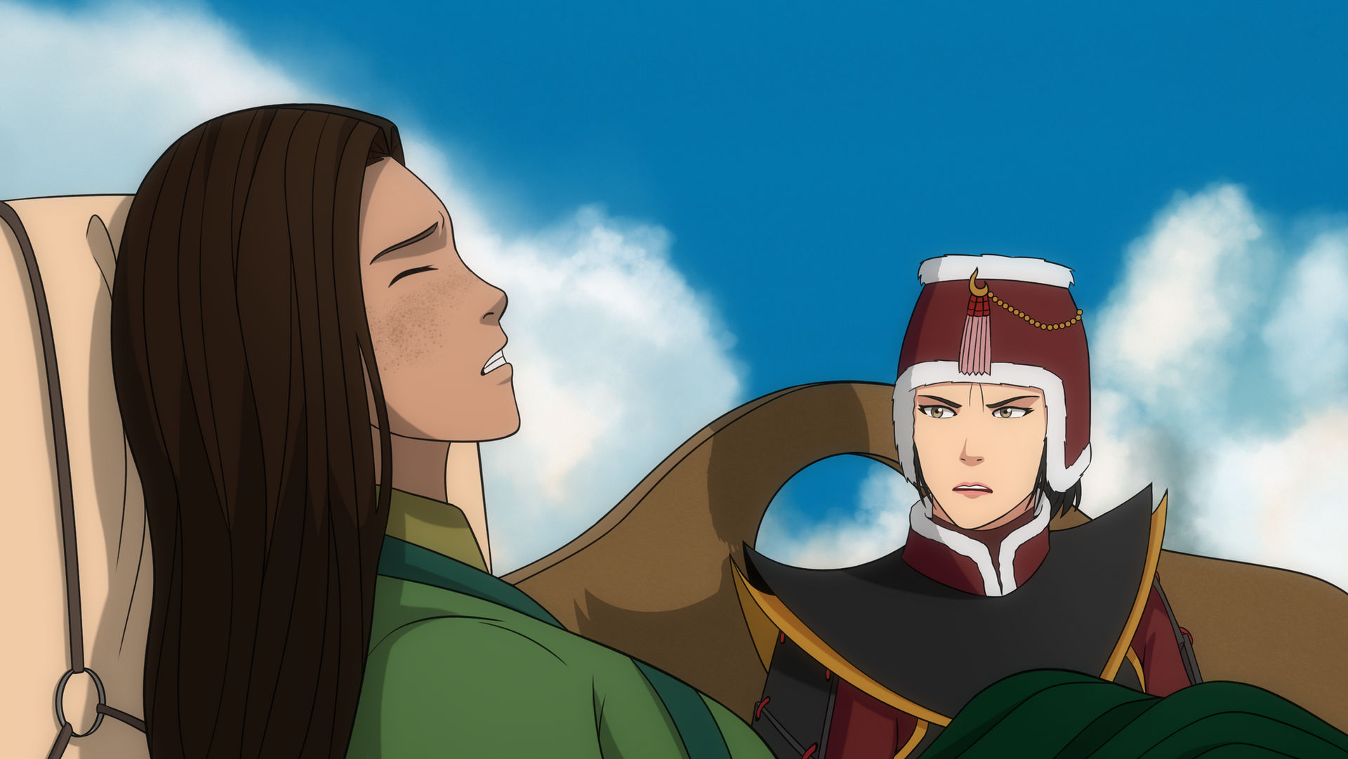 Rangi calls Kyoshi's name | The Rise of Kyoshi by kkachi95 on DeviantArt