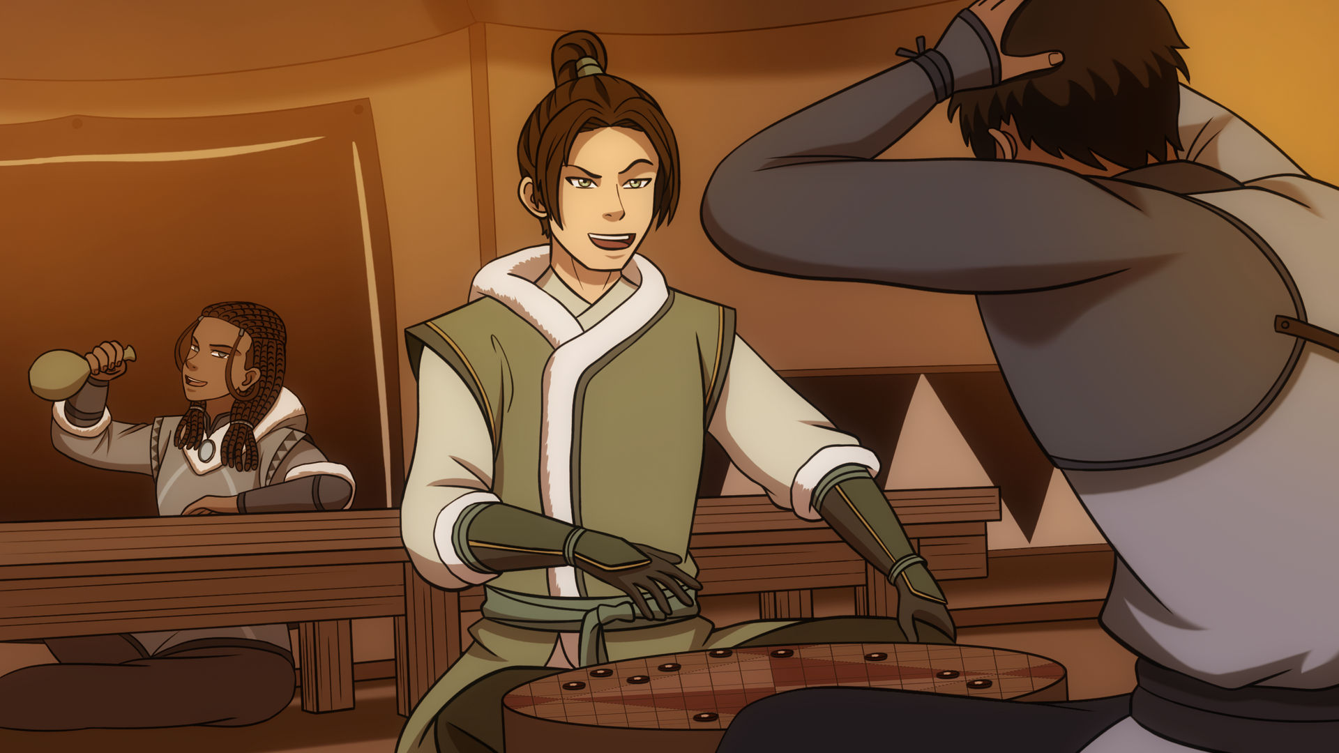 Yun plays Pai Sho | The Rise of Kyoshi by kkachi95 on DeviantArt