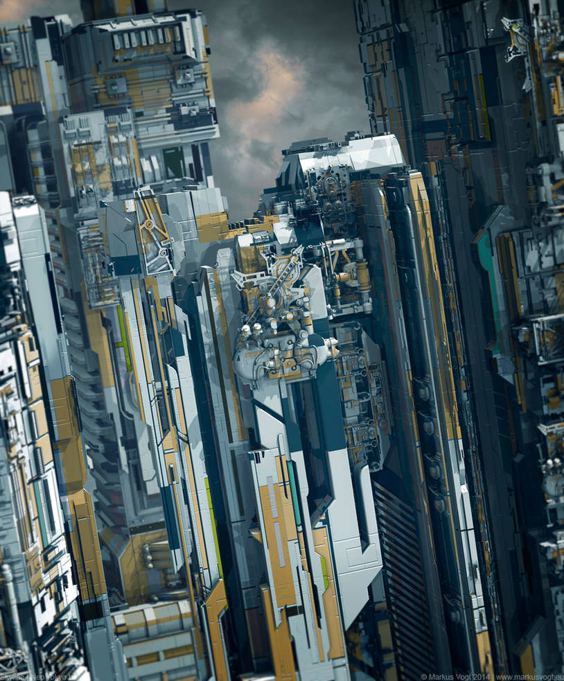Skyline | Neo Tokyo I by MarkusVogt