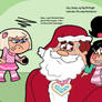 Vanellope meet Santa Clause