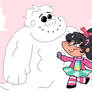 Vanellope and her Snowman