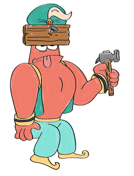 The Great Djimmi do his Best (Colored) by Cookie-Lovey on DeviantArt