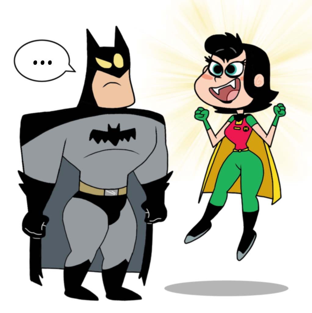 Batman and his New Sidekick by Cookie-Lovey on DeviantArt