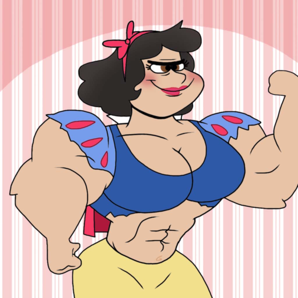 The Buff Princess: Snow White by Cookie-Lovey on DeviantArt