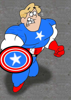Captain American is on The Action