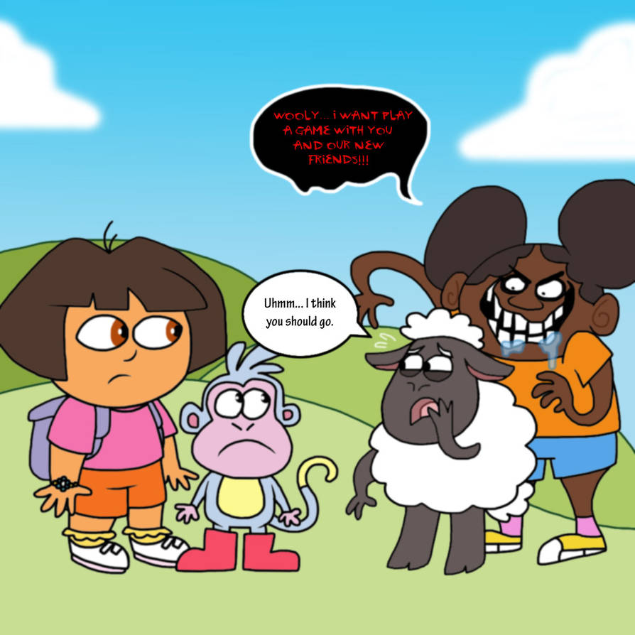 Dora meet Amanda by CookieLovey on DeviantArt