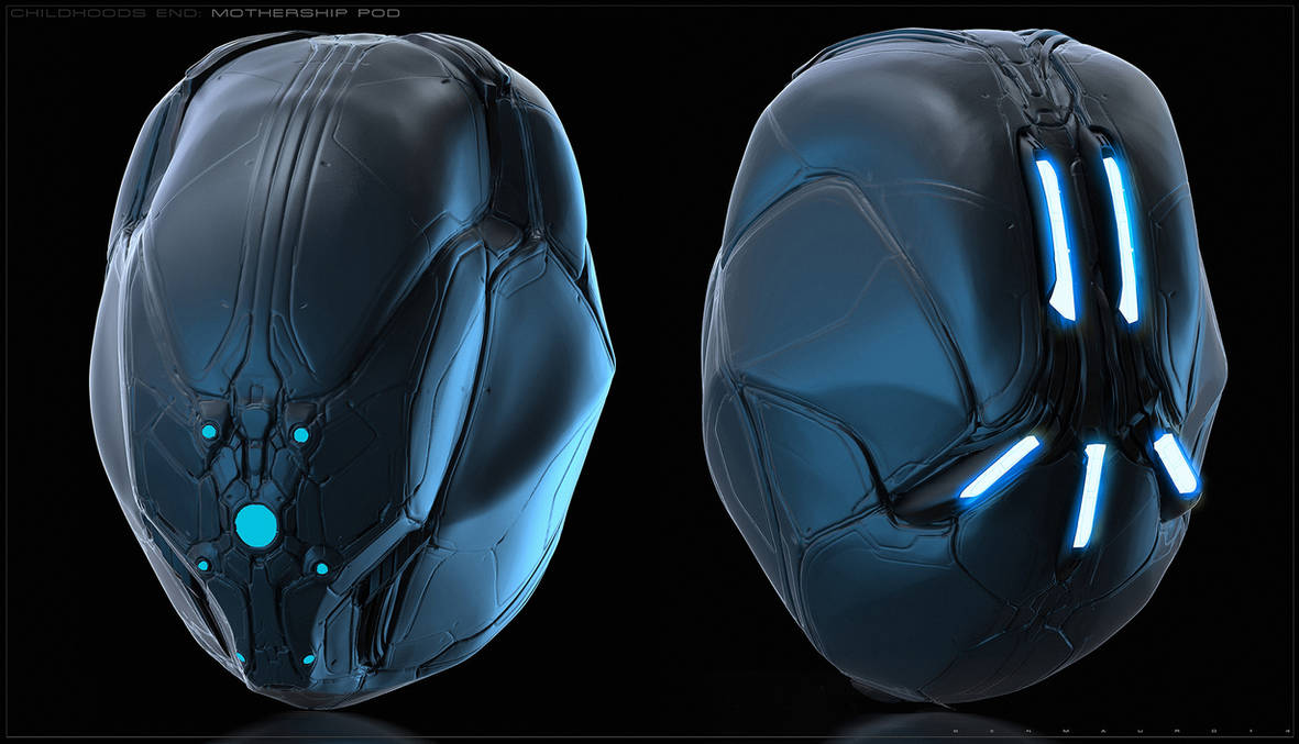 Alien Pod Shell Childhoods End: Alien Pod by BenMauro on DeviantArt