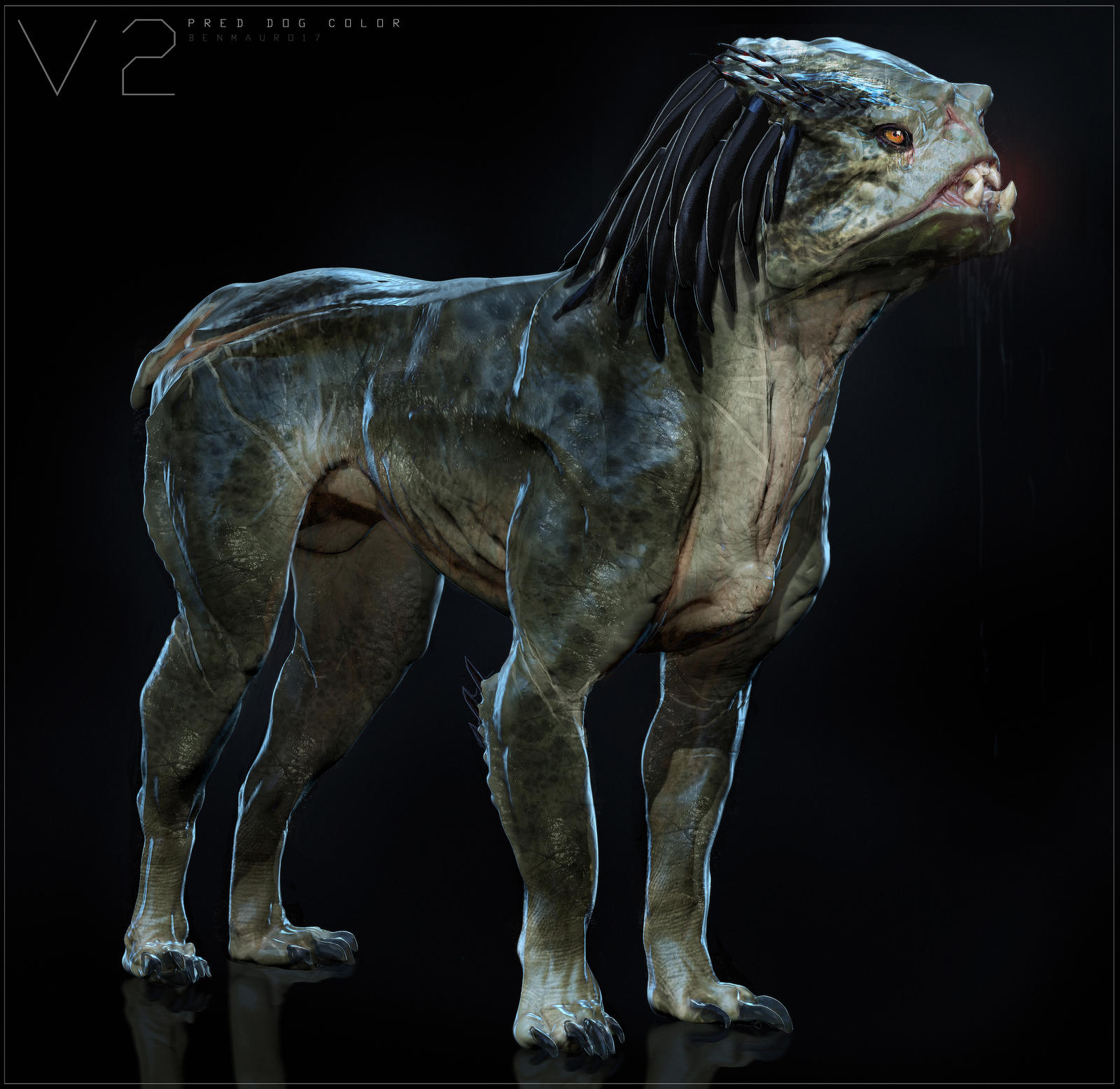 Predaaator Predator Dog by BenMauro on DeviantArt