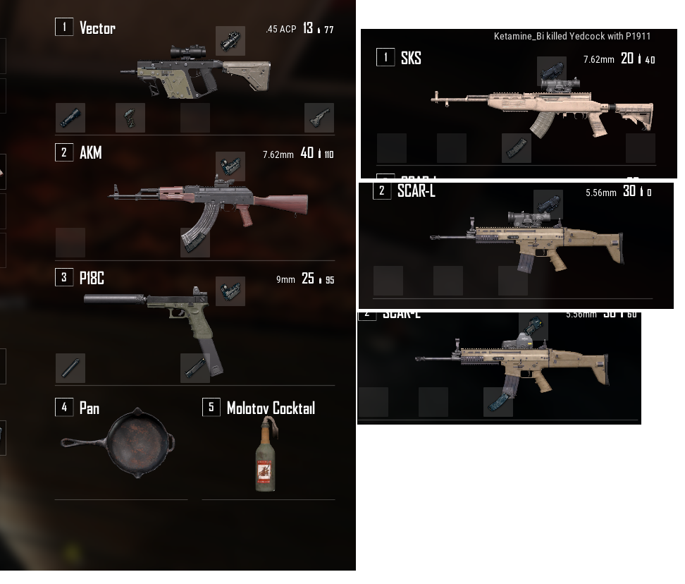 PUBG Weapons List 1 By Michaelxgamingph On DeviantArt