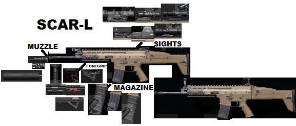 Scar L Customized Pubg By Michaelxgamingph On Deviantart Scar L Customized Pubg By Michaelxgamingph On Deviantart