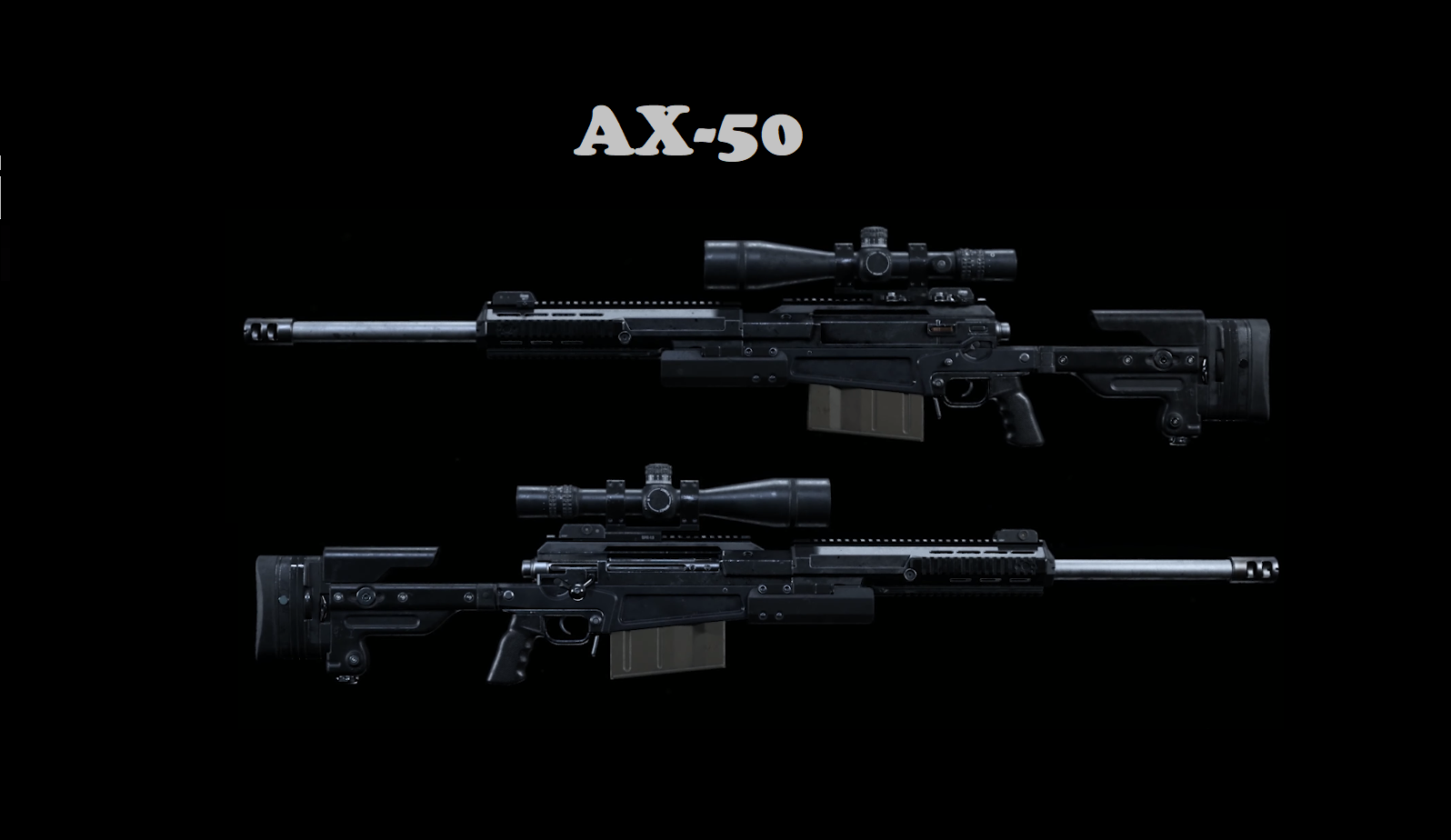 Ax 50 Customized Cod Modern Warfare By Michaelxgamingph On Deviantart