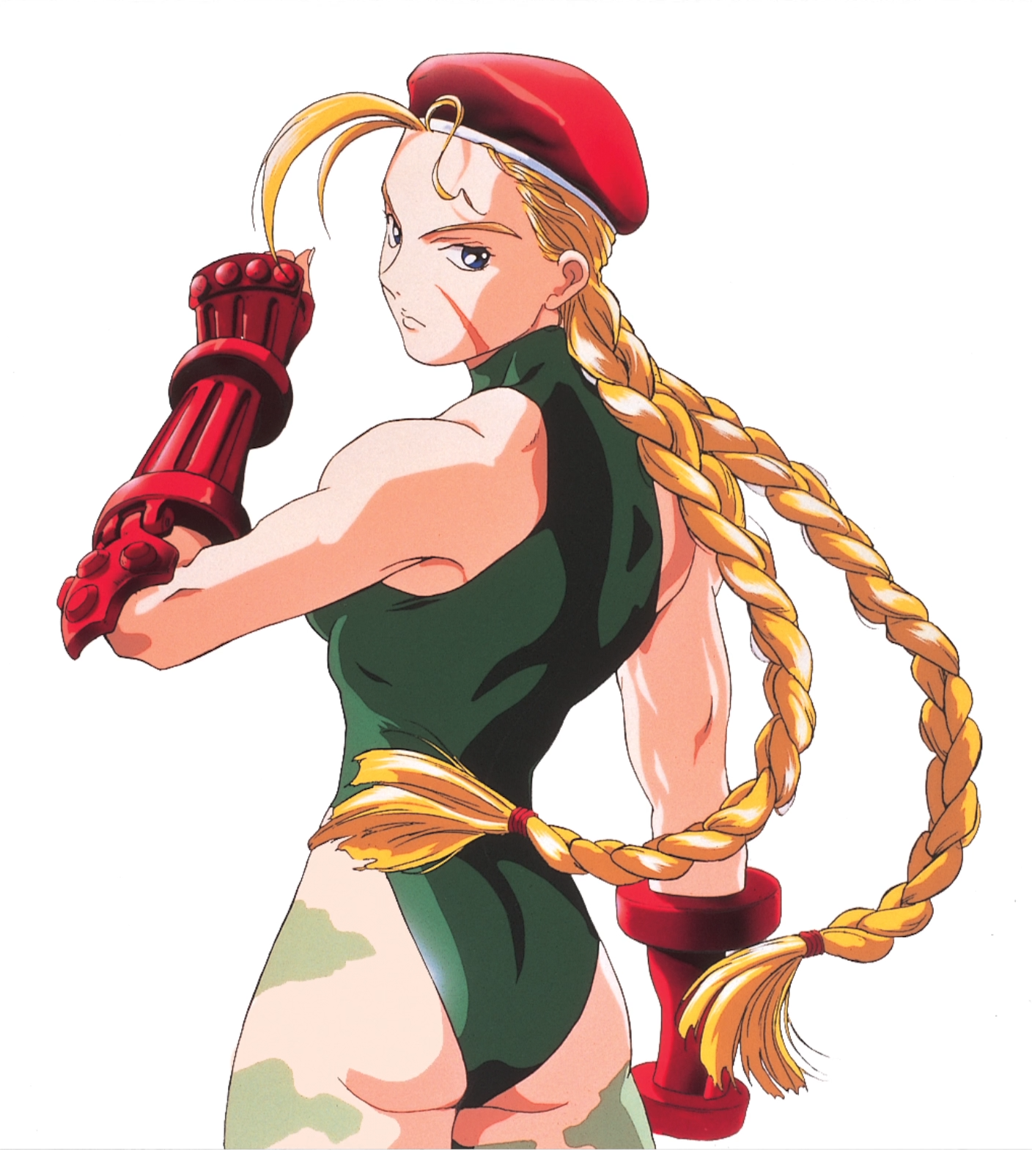 VideoGameArt&Tidbits on X: Street Fighter II Movie - Cammy key