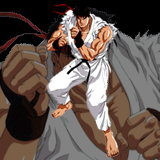 Street Fighter II Victory - Ryu Hadou Shoryu by kaiserkleylson on DeviantArt