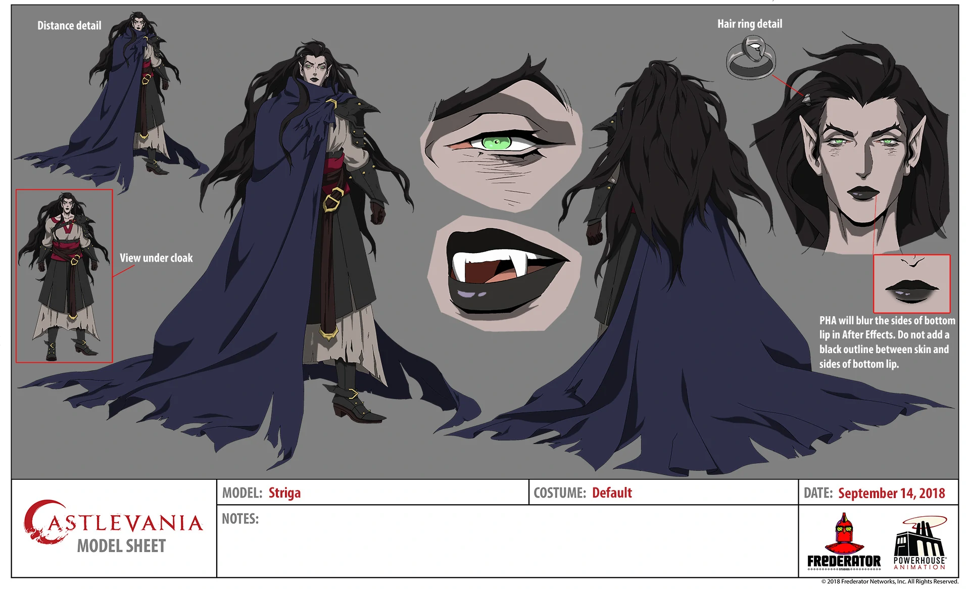 Striga Character Sheet Netflix Castlevania by michaelxgamingph on ...