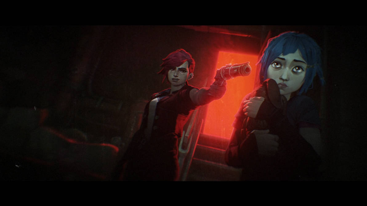 Vi and Powder Scene 1 Arcane League of Legends by michaelxgamingph on ...